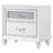 Barzini 2-Drawer Nightstand White