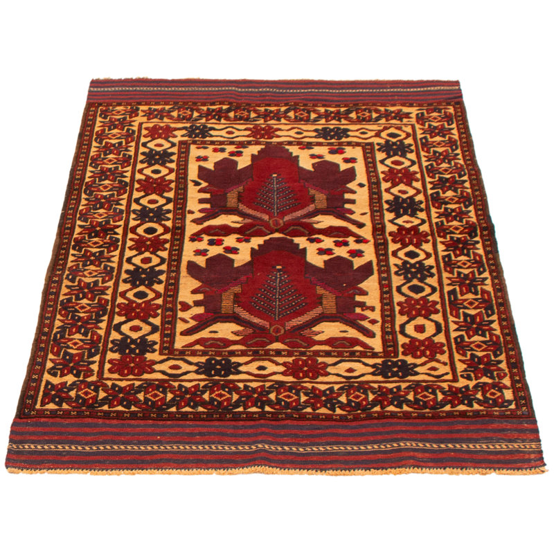 Tapis brun clair 3 pi 11 po x 6 pi Miruna