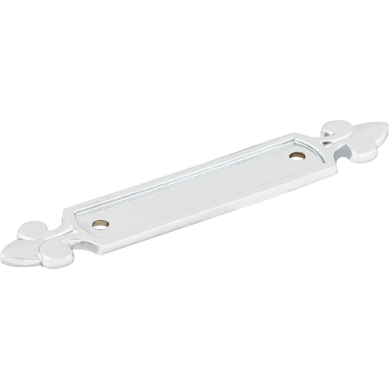Dover Backplate, Polished Chrome