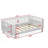Wood Platform Bed with Rails-111912650-111912651