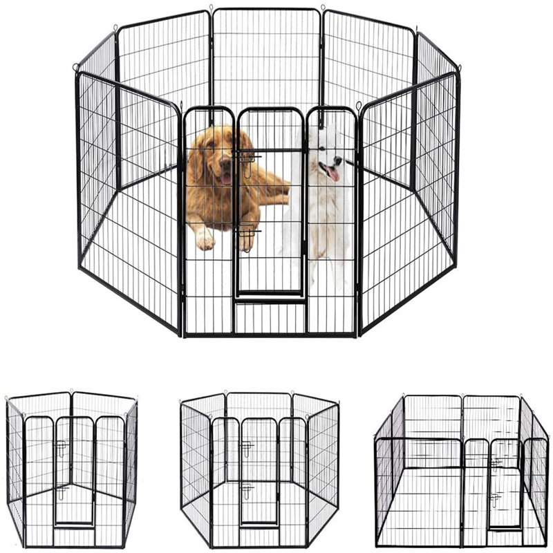 Parc pour animaux 40 po à 8 panneaux 40 po