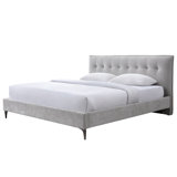 Rexsie Tufted Headboard Queen Bed