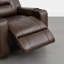 Olathe Genuine Leather Dual Motor Lay Flat Power Recliner With Power Headrest-1428927204