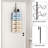  6-Tier Over The Door Towel Racks for Bathroom - Wall Mounted Towel Holder with Metal Shelf - Rolled Towels Organizer Door Adjustable Hanging Towel Storage - Black