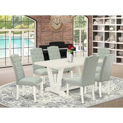 4 - Person Acacia Solid Wood Dining Set by Red Barrel Studio