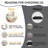 Compression Comfy Cloud 135" Wide 6-seat Modular Sofa Couch Upholstered Sectional, No Assembly Required-1164823494