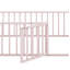 Structure de lit en métal avec clôture et porte Diocles-2023351680-2023351686