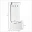 Portemanteau avec banc de rangement, blanc | Blanc | Portemanteaux-251744633