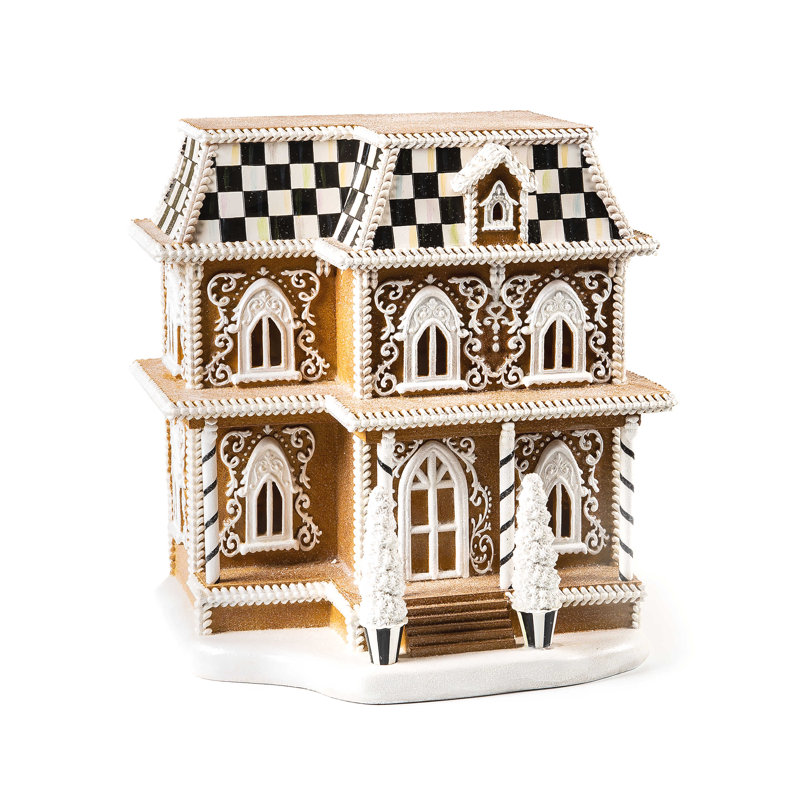 Gingerbread Illuminated House