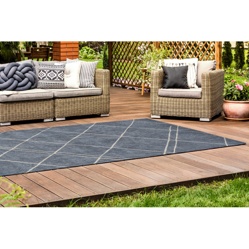 Geometric Area Rug, Rectangle 160 x 220cm