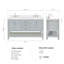 Meuble-lavabo double 60 po ARIEL Moille-972042163-946952707