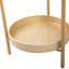 Support pour plante pliante en métal Golden 2, stable et fonctionnel pour plantes d'intérieur et d'extérieur