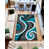 Turquoise/gris