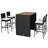Arbrianna 4 - Person Acacia Solid Wood Patio Dining Set Rectangular Table