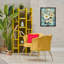 Cadre flottant fleurs mixtes crème, design par Franklyn Gregory-282105488-282105503