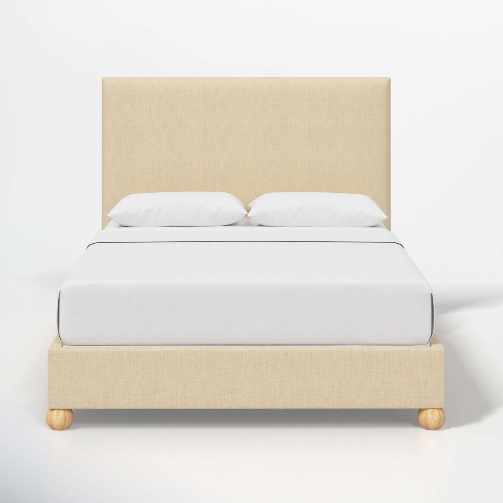 Benita Upholstered Bed, California King, Classic Linen Linen