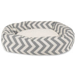 Chevron Polyester Pet Bed