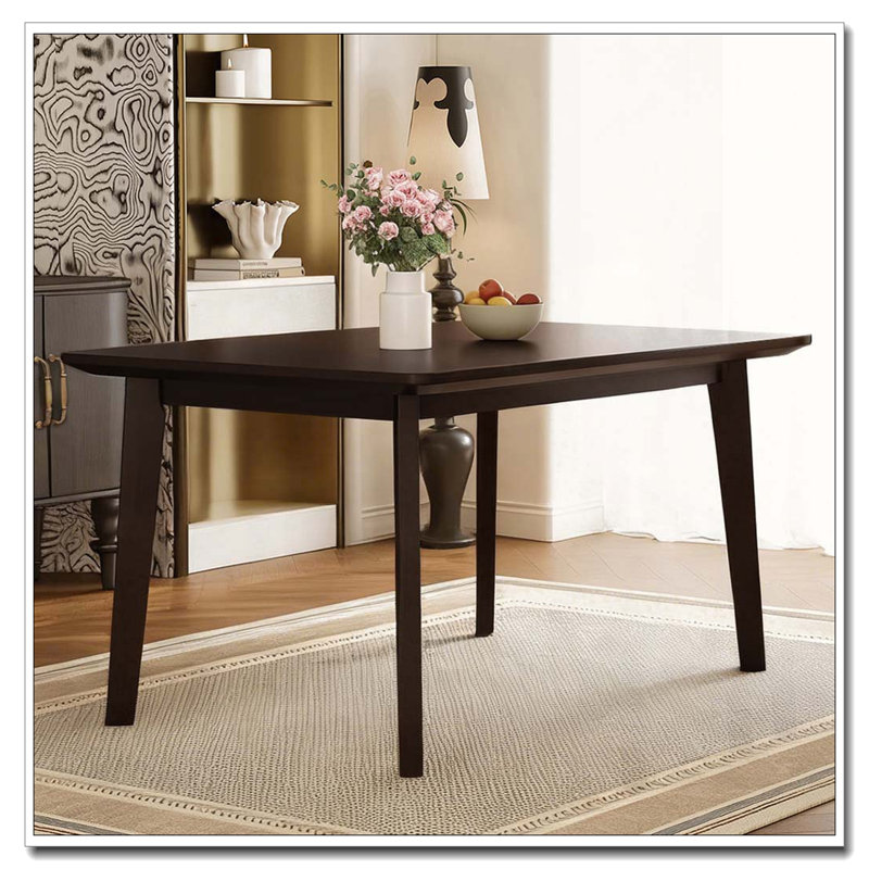Rustic Farmhouse DiningTable, Espresso