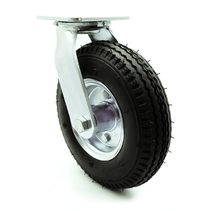 Roulettes de service pivotantes sur roues de 8 pouces de marque / SCC-100S280-PNB