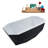 63'' x 28.7'' Freestanding Soaking Acrylic Bathtub-90888443