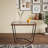 Square Coffee Table with Glass Top