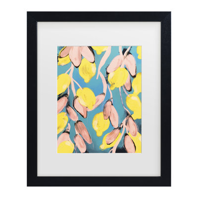 Bolog Treechild Fruity Summer No 5 Matted Framed Art