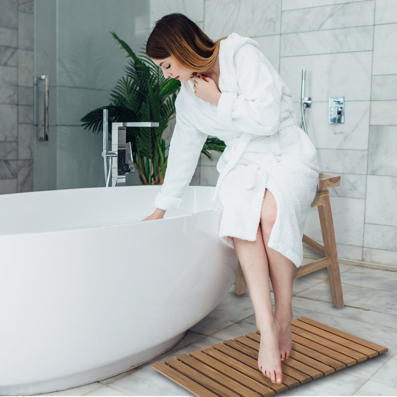Zen Teak Shower Mat