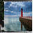East Urban Home Wisconsin Shower Curtain Dramatic Sky Lighthouse Multicolor-106508362