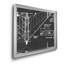 «Aeronautic Blueprint V» - Cadre photo, impression sur toile-151757537-151757539