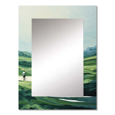 Golf Harmonious Drives - Green Wall Mirror Decor