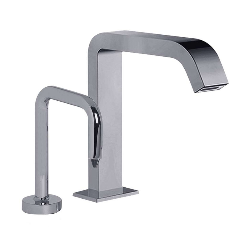 Robinet à capteur automatique et distributeur de savon avec aspect moderne élégant