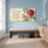 Roses rétro et citation biblique, reproduction d'art sur toile tendue sur toile, ensemble de 1
