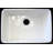 23.375'' L Single Bowl Fireclay Kitchen Sink-9079425