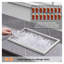 Glacière à glace en acier inoxydable 20 po - 40 Qt