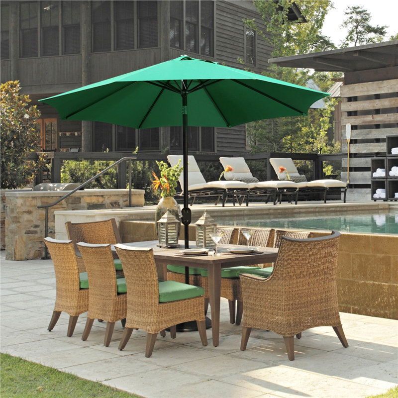 Traditional Parasol, Dark Green