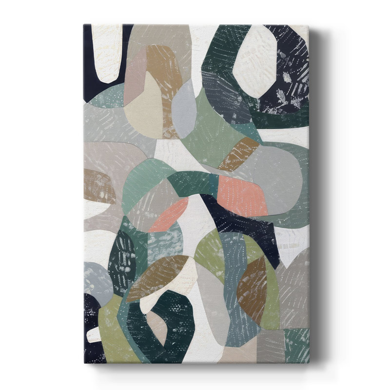 «Installez-moi» II - Cavas enveloppés de galerie, H 48 po x l 32 po