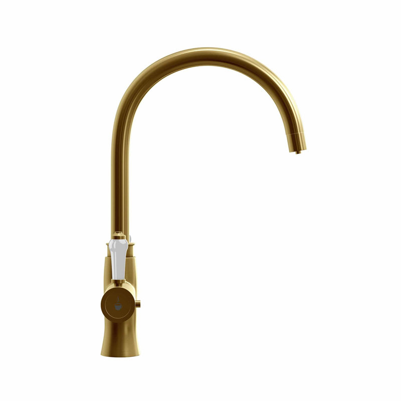 Fohen Touch Kitchen Faucet, Brushed Gold