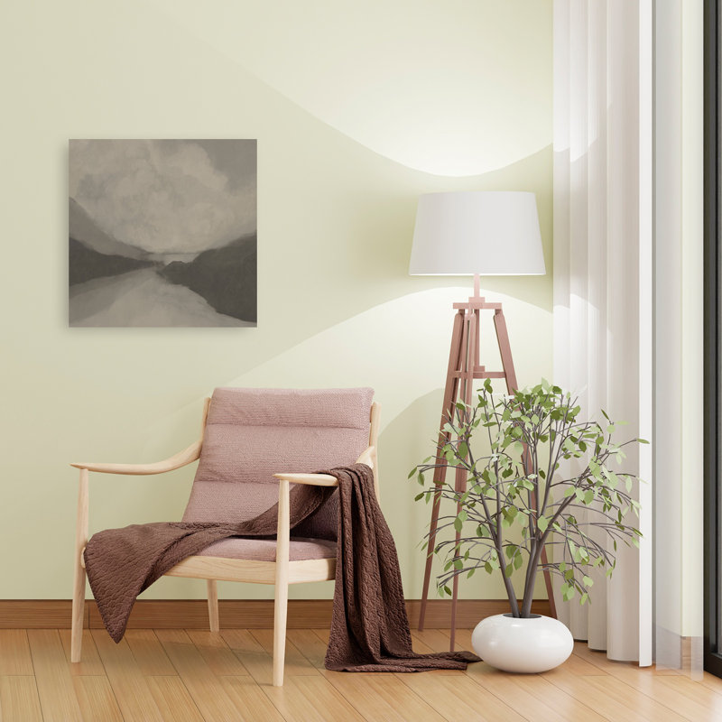 «Wraith Abstract Coastal Landscape», art mural, 24" H x 24" W