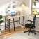 Home Office Desk and Chair Set Computer Desk and Ergonomic Mesh Office Chair Set