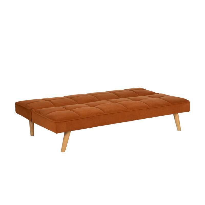 Skagway 3 Seater Sofa Bed, Orange