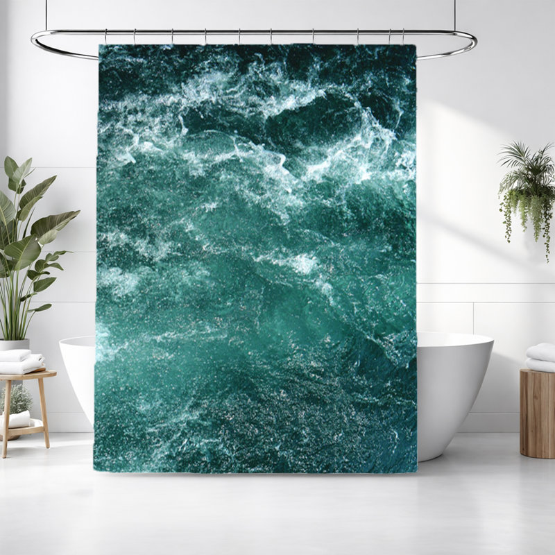Hugo Shower Curtain, 70"Wx72"L