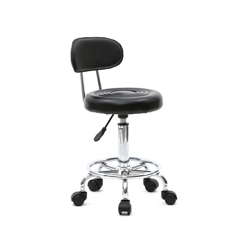 Tabouret Nooram, Noir