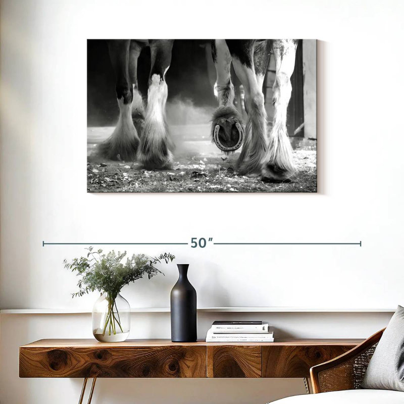 Pattes de cheval Brampt Clydesdale, H 24 po x l 36 po