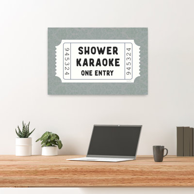 Douche, karaoké, art minimaliste moderne