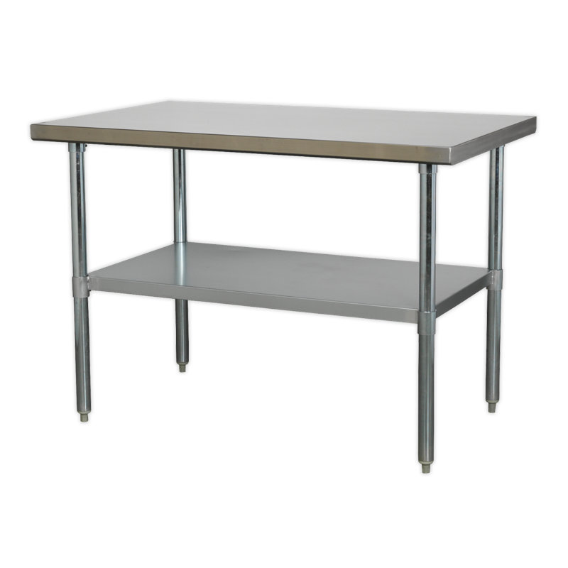 Temperley Metal Potting Bench, 89cm H x 122cm W x 76cm D