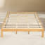 Structure de lit plateforme en bois massif de 12 pouces, structure de lit en bois sans sommier-548892394-548892372