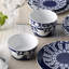 Noritake Bluefjord Set Of 4 Cereal Bowls, 6", 25 Oz.