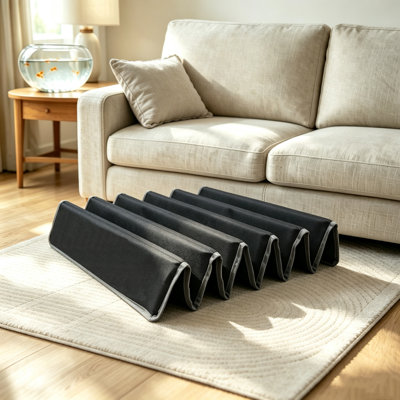 Panneau de support de coussin de canapé, insert de support de coussin pliable pour sièges affaissés, panneau de support sous le coussin pour canapés et causeuses