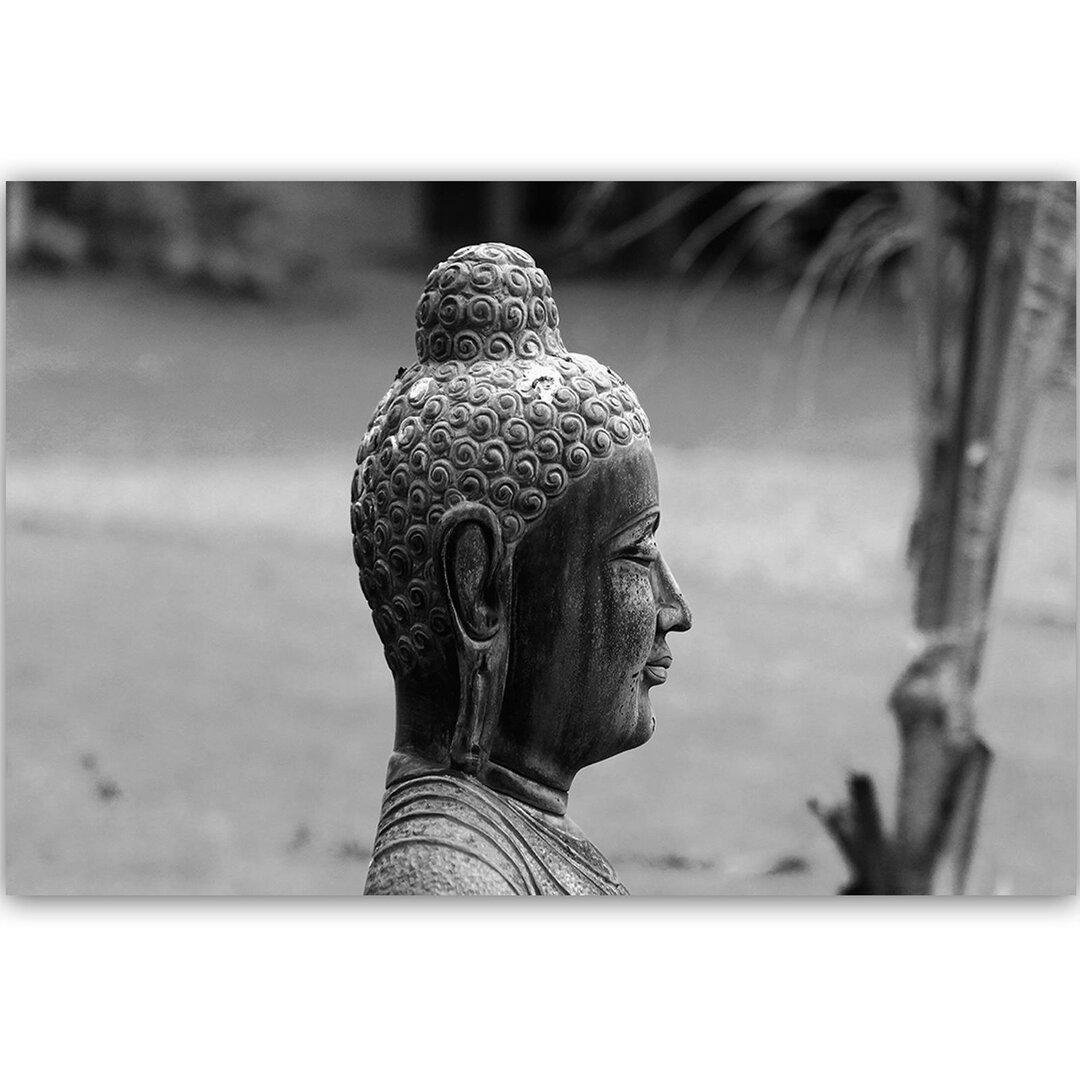 Leinwandbild Profile Buddha 3