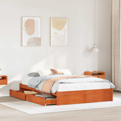 Solid Wood Bed